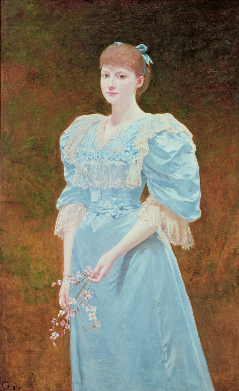 Rica - zijn dochter, 1894 door Frederick Goodall