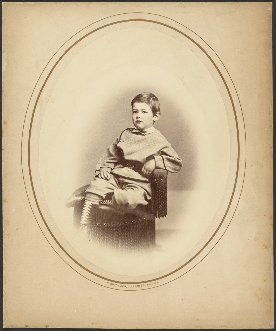 [George Fauntleroy Davidson]. door Frederick Gutekunst