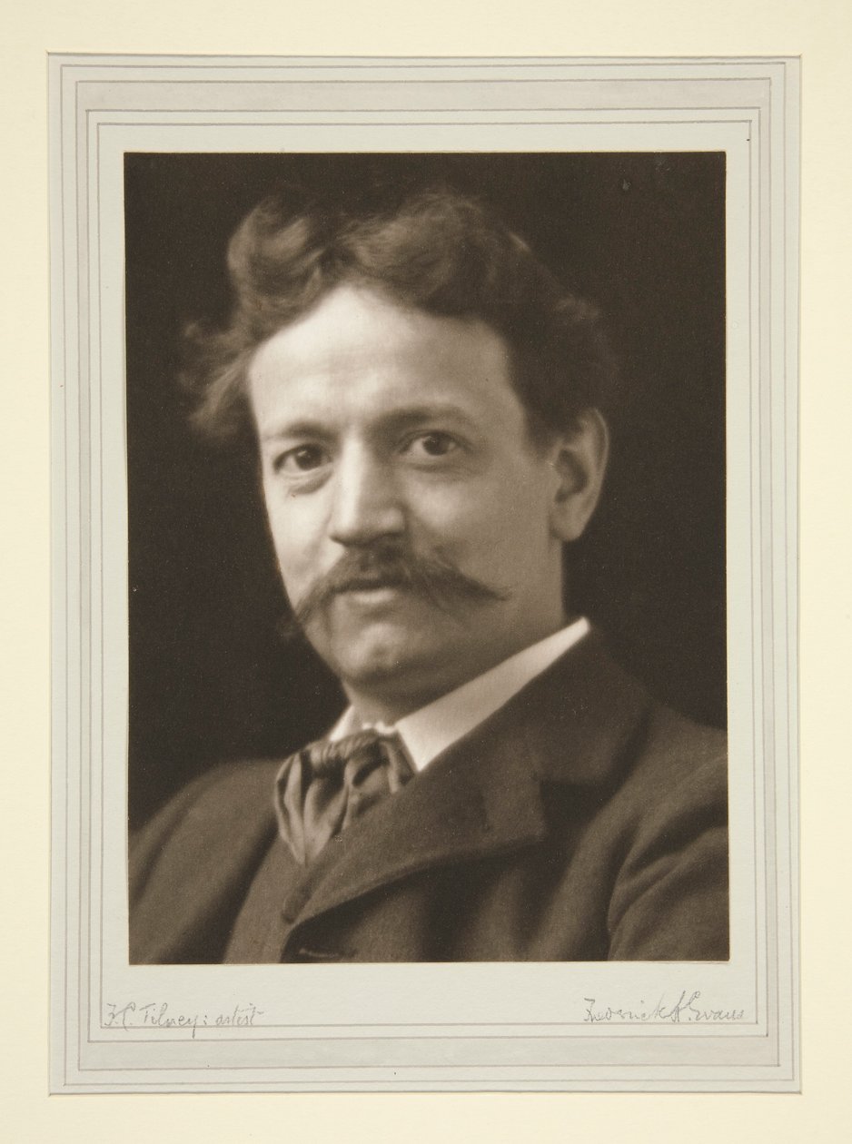 F.C. Tilney: Kunstenaar door Frederick Henry Evans
