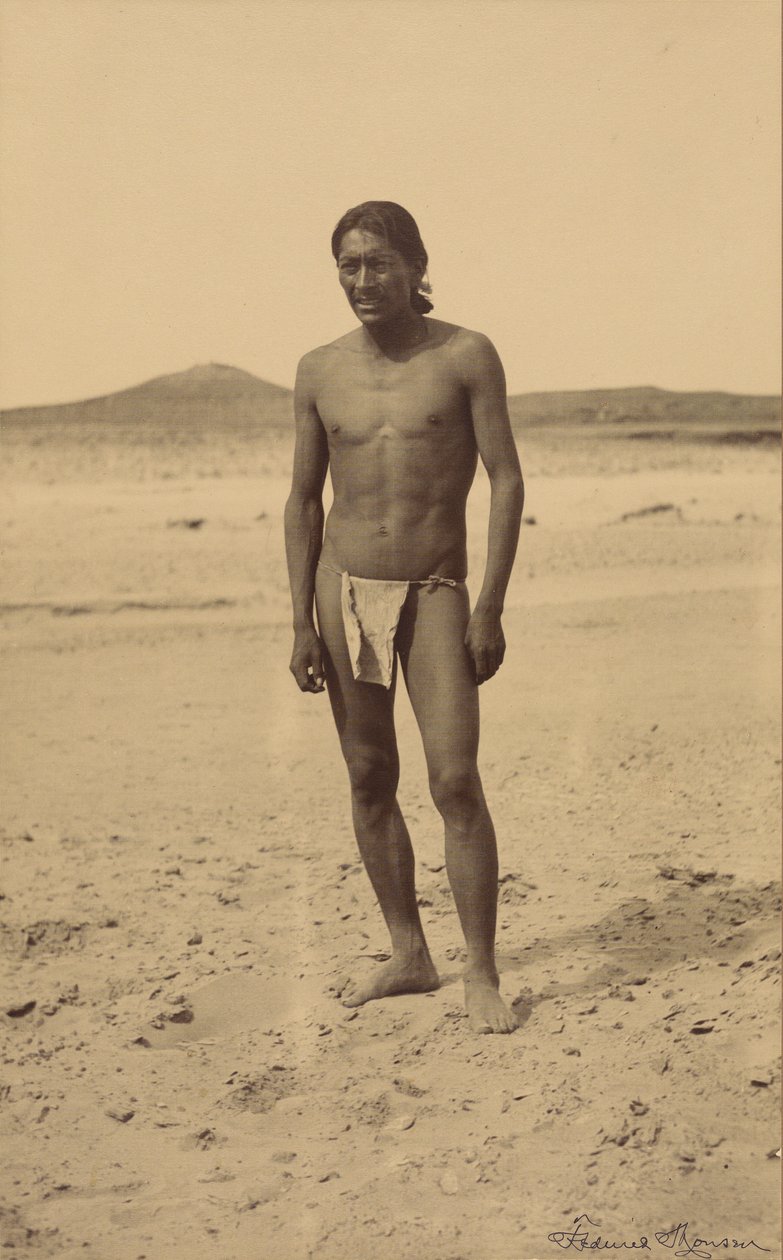 [Indiaanse man]. door Frederick I. Monsen