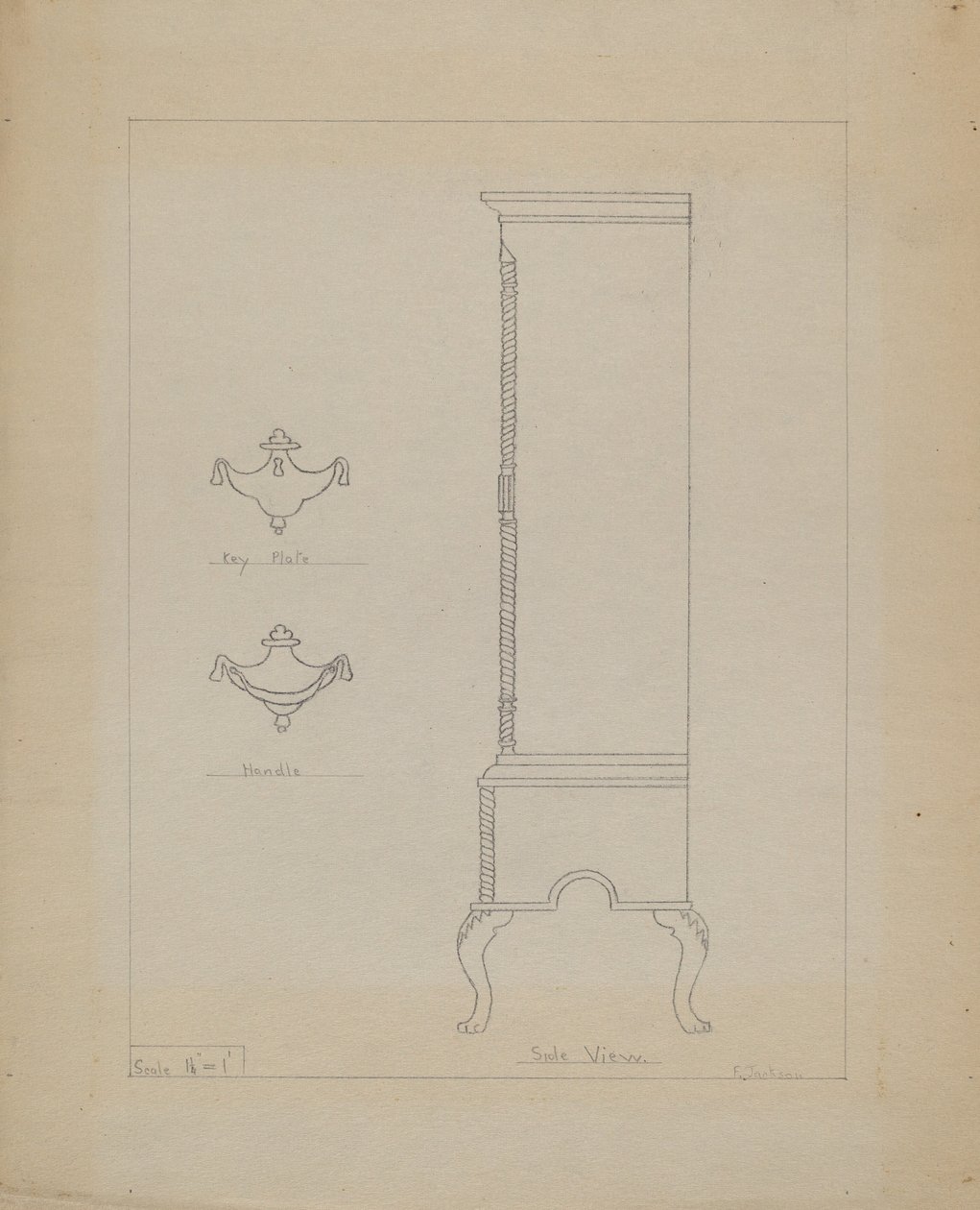 Hoge Kast door Frederick Jackson