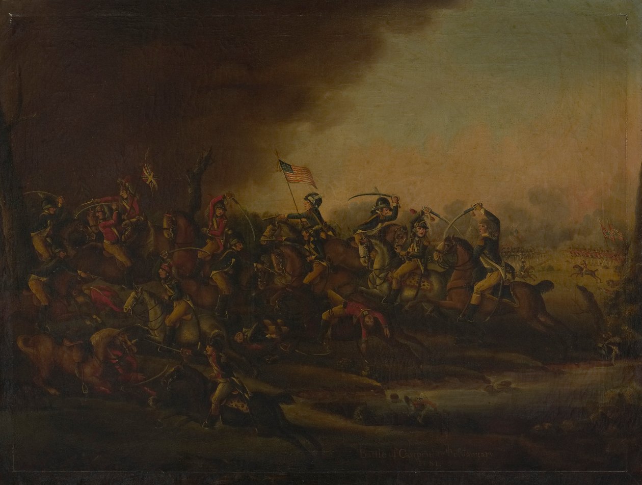Slag bij Cowpens door Frederick Kemmelmeyer