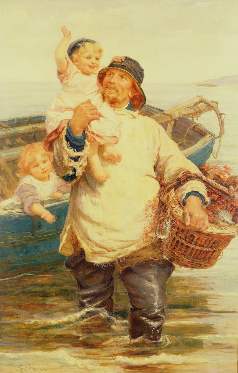 Weer thuis door Frederick Morgan