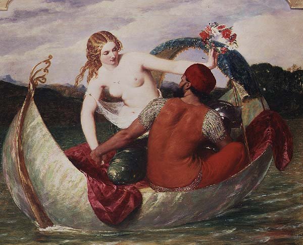 De Parelboot, ca. 1845 door Frederick Richard Pickersgill