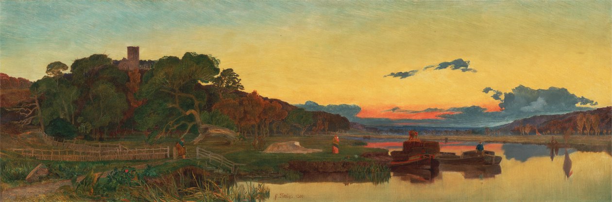 Whitlingham, Norfolk door Frederick Sandys