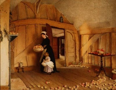 De Appelkamer door Frederick Smallfield