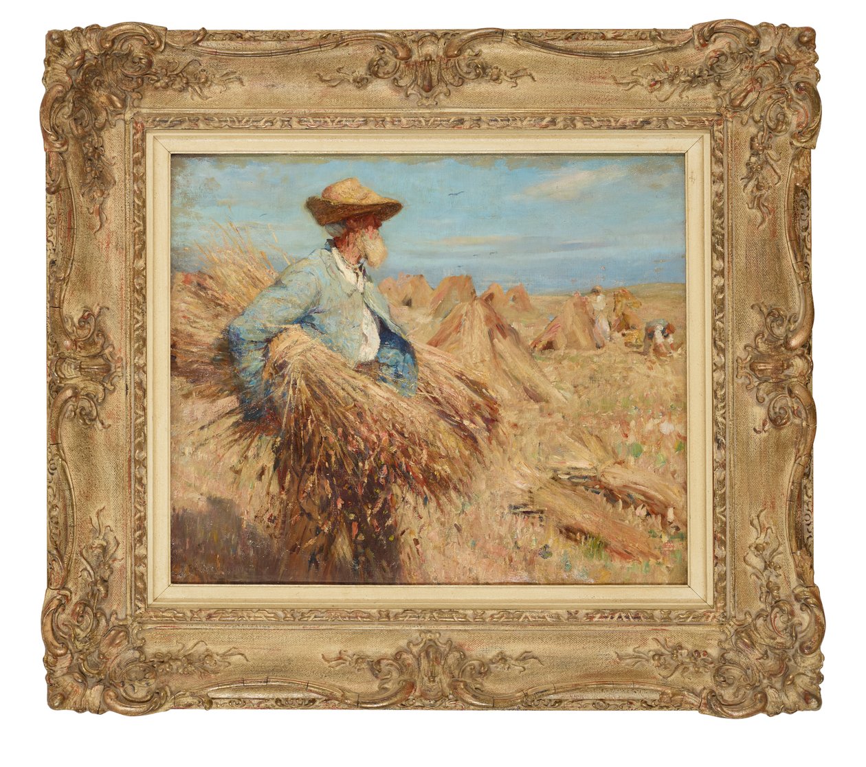 Oogsttijd (olieverf op doek) door Frederick William Jackson