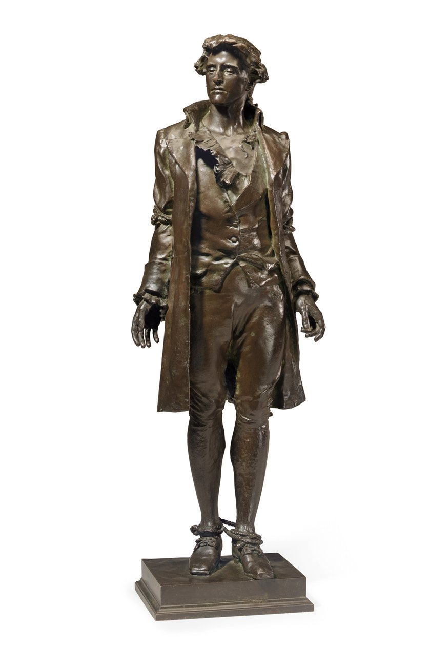 Nathan Hale door Frederick William MacMonnies