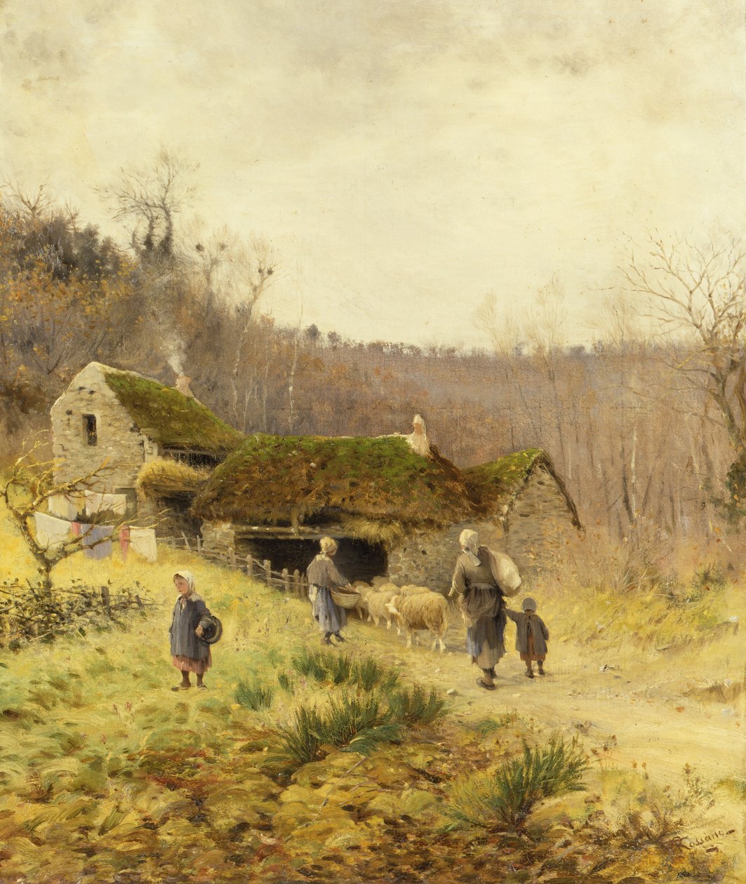 Een Boerderij door Frederico Rossano