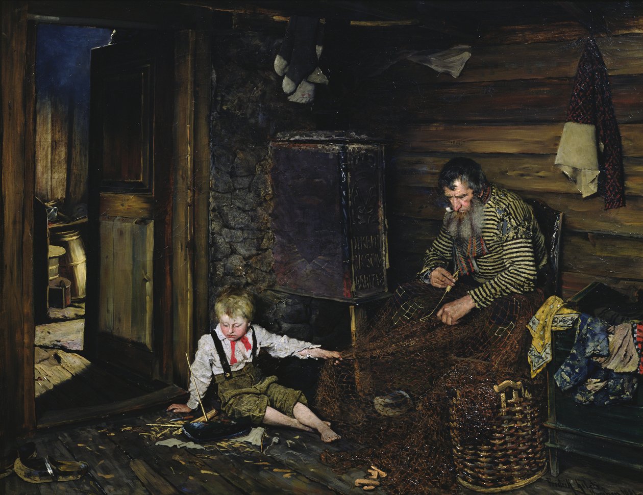 De nettenbinder door Fredrik Kolstoe
