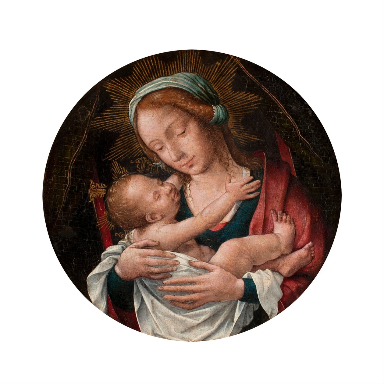 Madonna en Kind door Frei Carlos