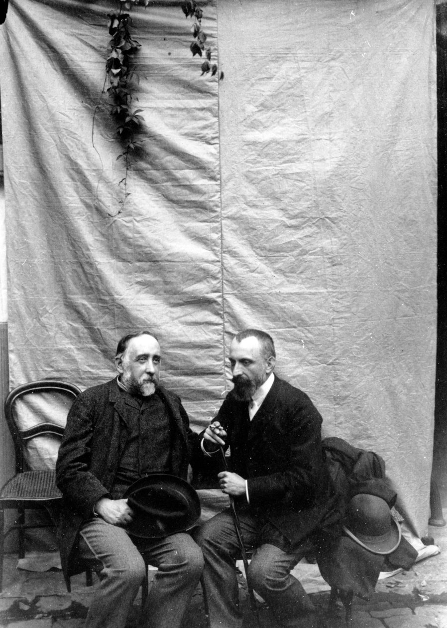 Degas met Chausson door French Photographer