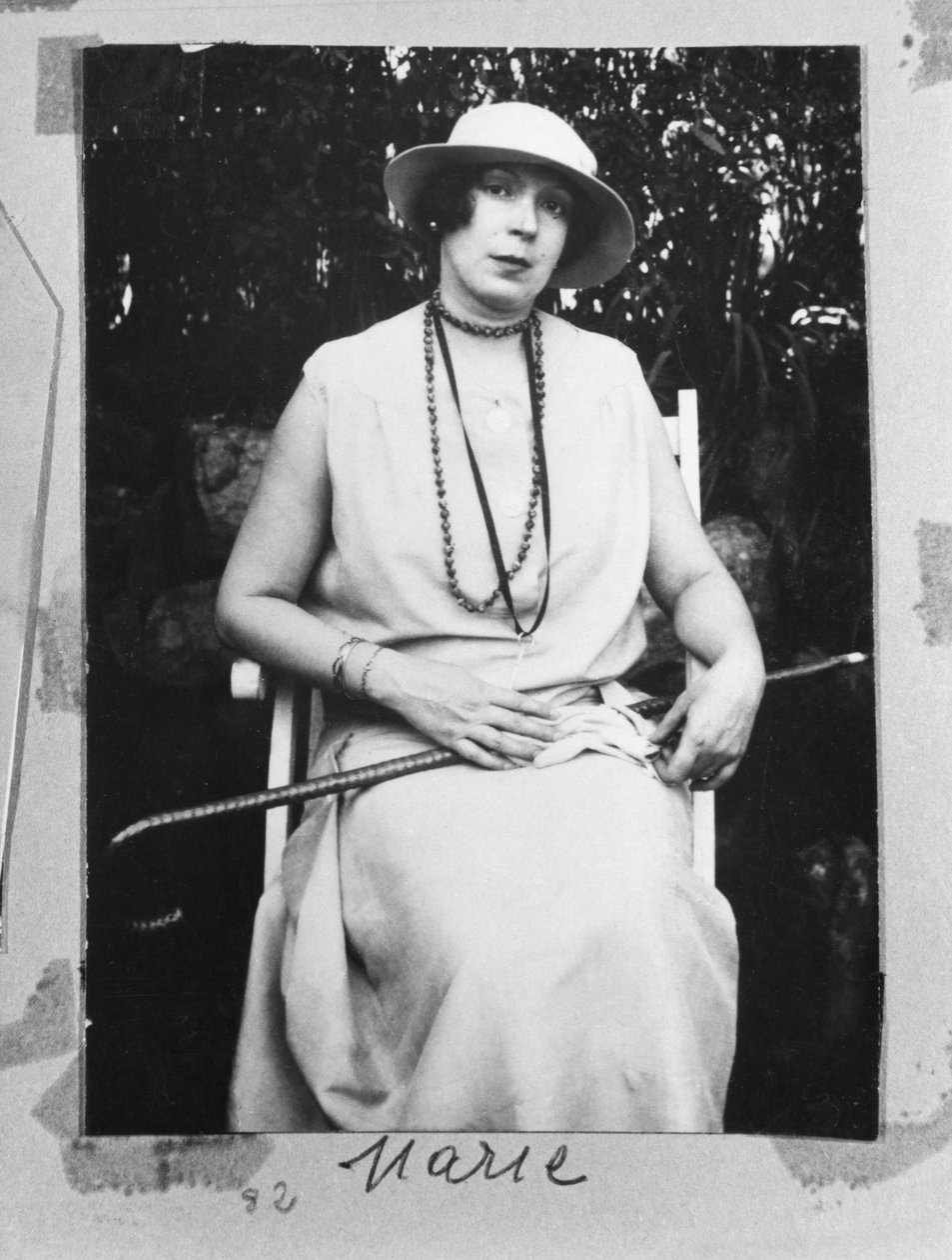 Marie Laurencin, uit het Marcel Jouhandeau Album door French Photographer