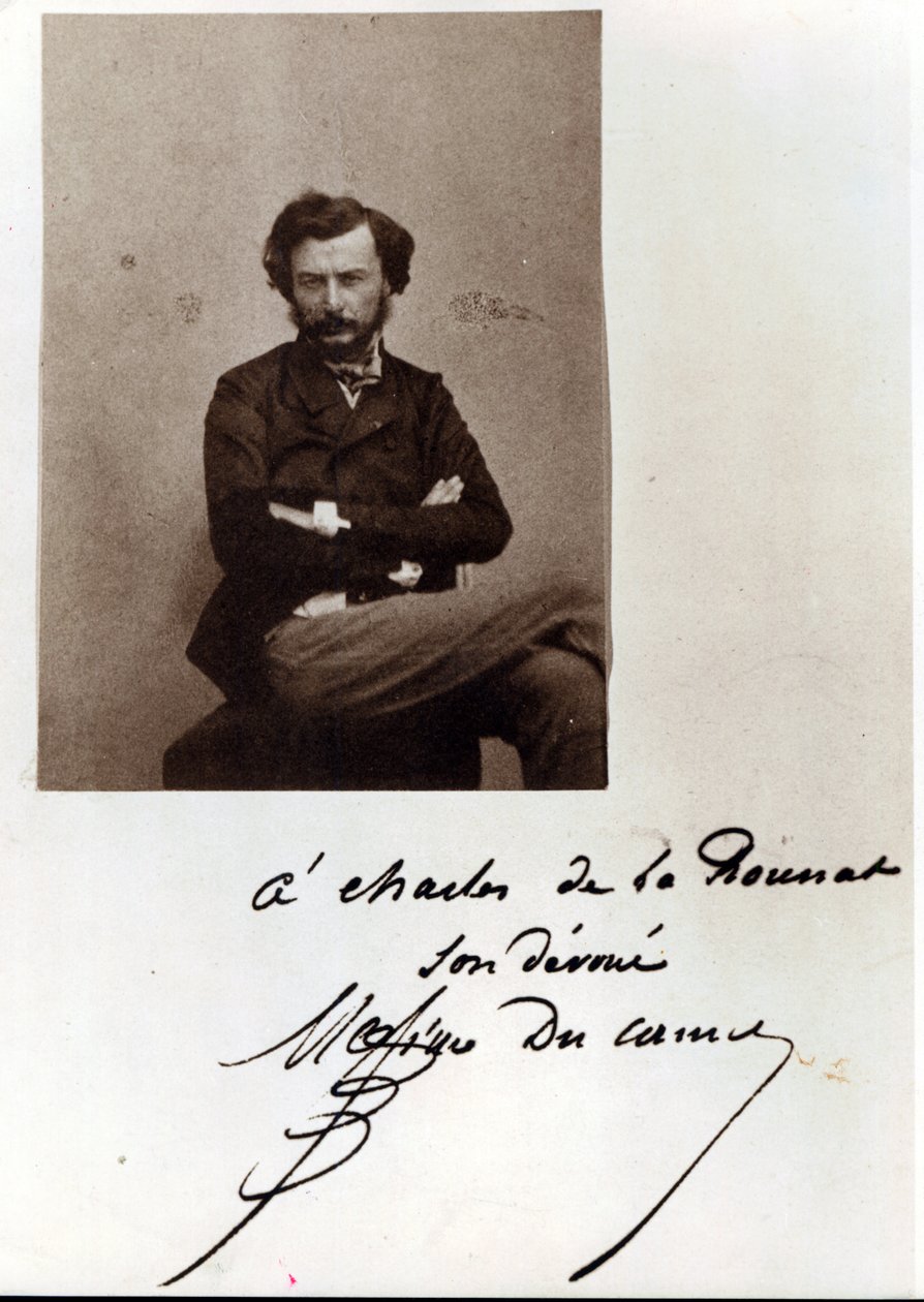 Maxime du Camp, c.1852 door French Photographer