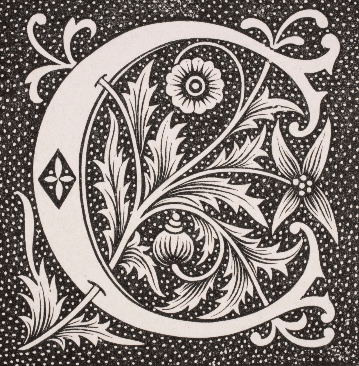 Versierde letter 