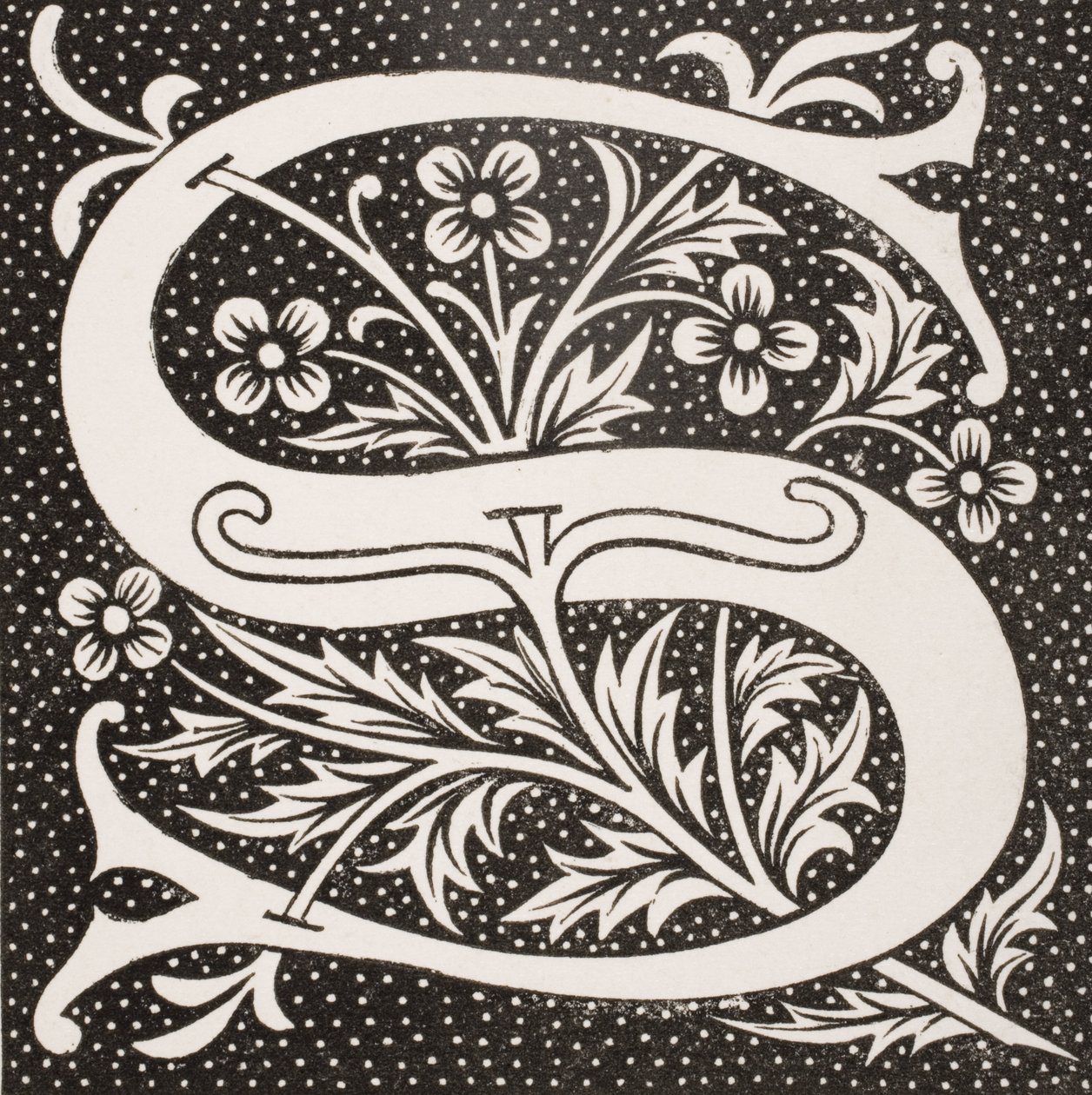 Versierde letter 
