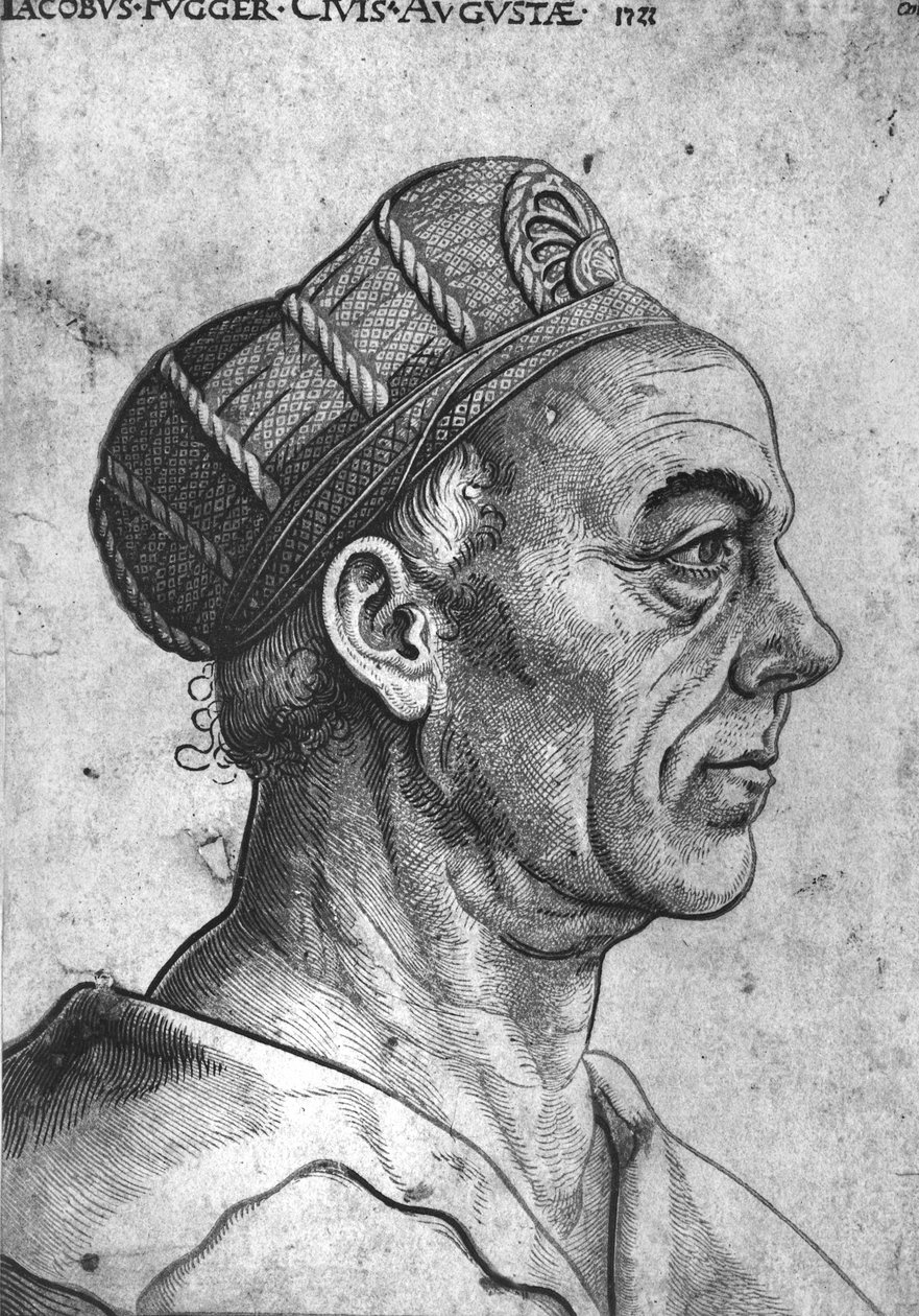 Jacob II Fugger (1459-1525) Graaf van het Rijk door French School