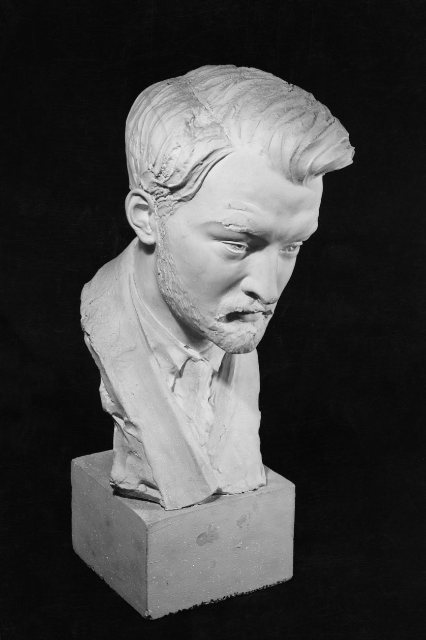 Jacques Maritain (gips) door French School