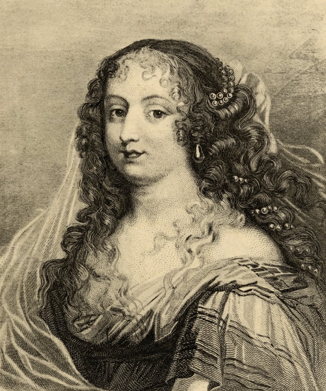 Marie de Rabutin-Chantal (1626-96) Madame de Sevigne door French School