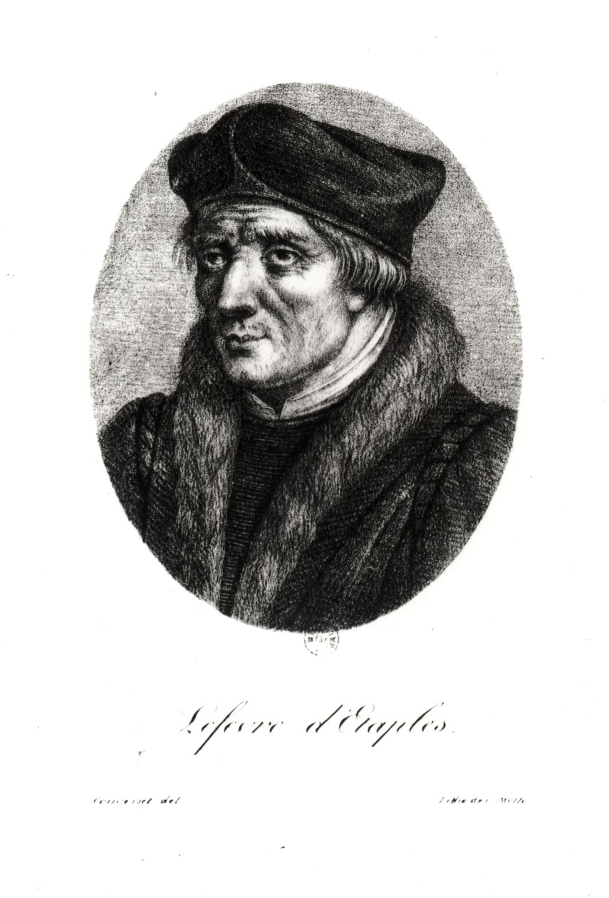 Portret van Jacques Lefevre d