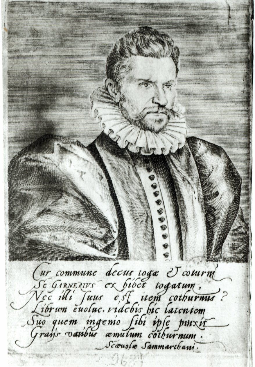 Portret van Robert Garnier (1534-90) door French School