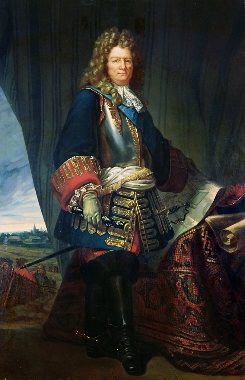 Portret van Sebastien le Prestre de Vauban (1633-1707) door French School