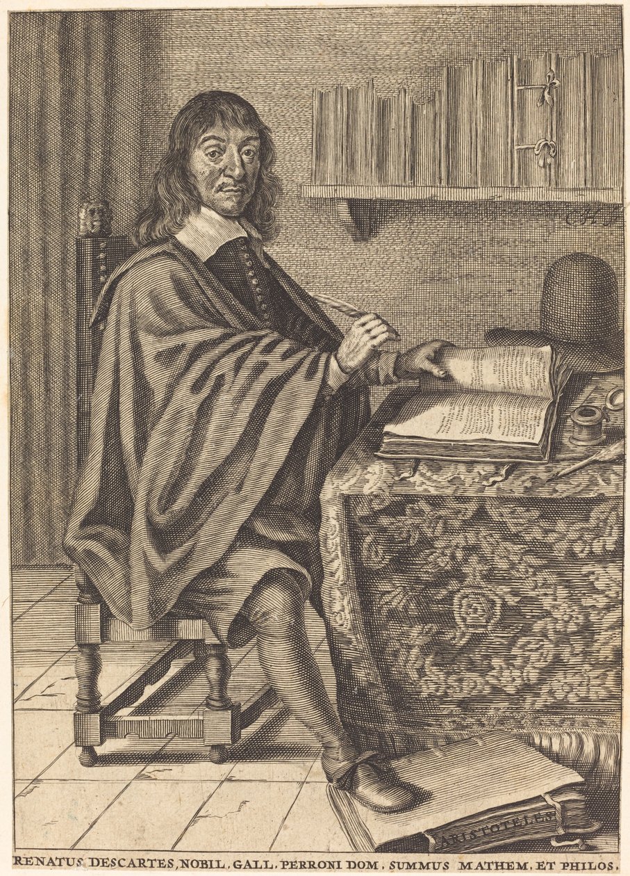 René Descartes door French 17th Century