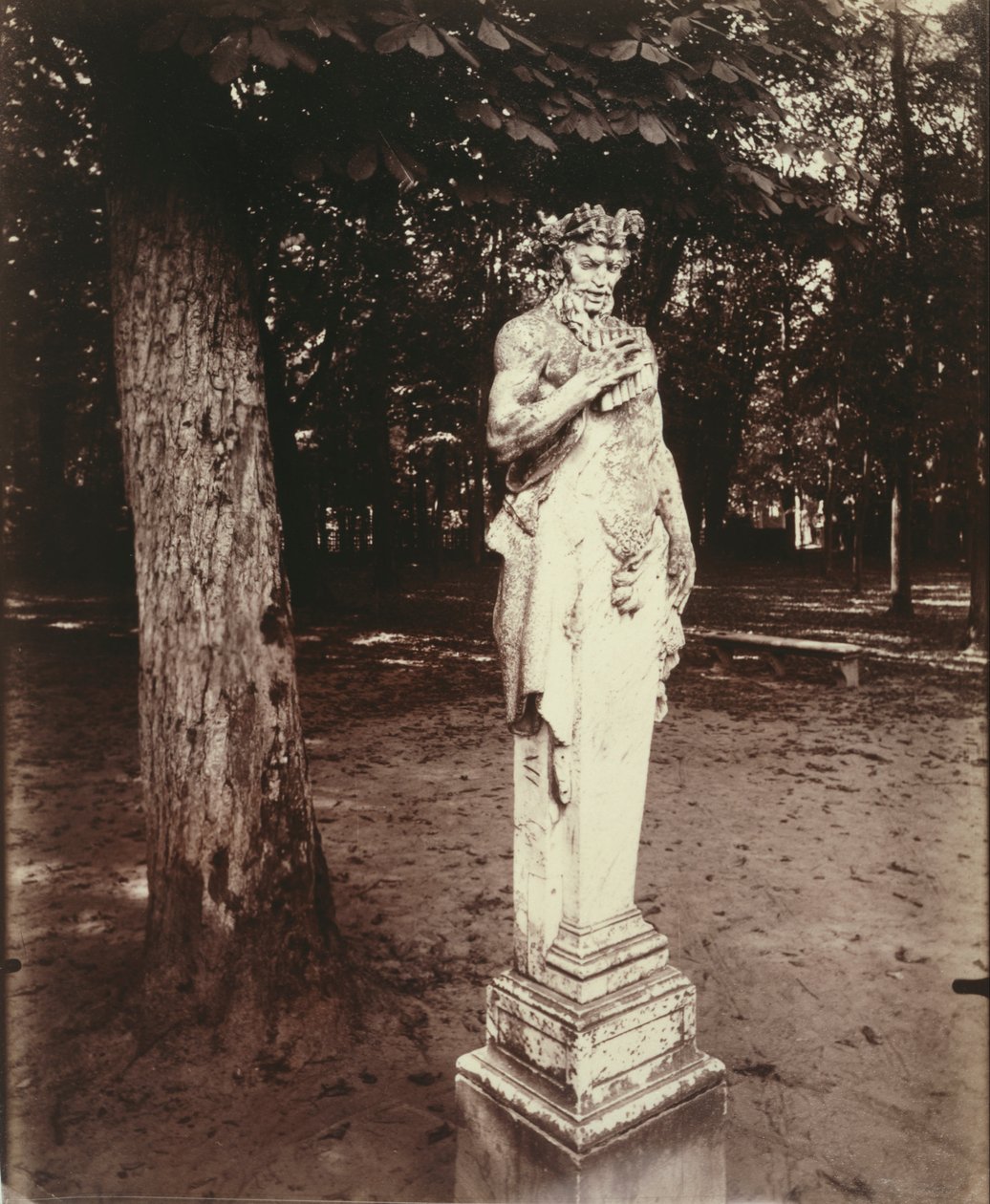 Versailles-Faun door Eugène Atget
