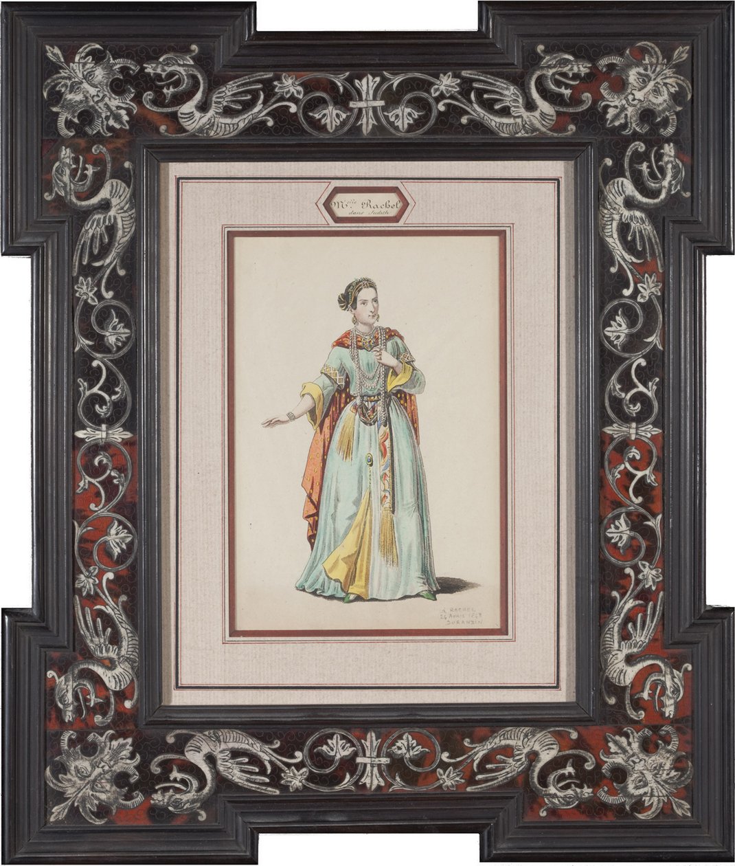 Élisa Rachel als Judith door French Master