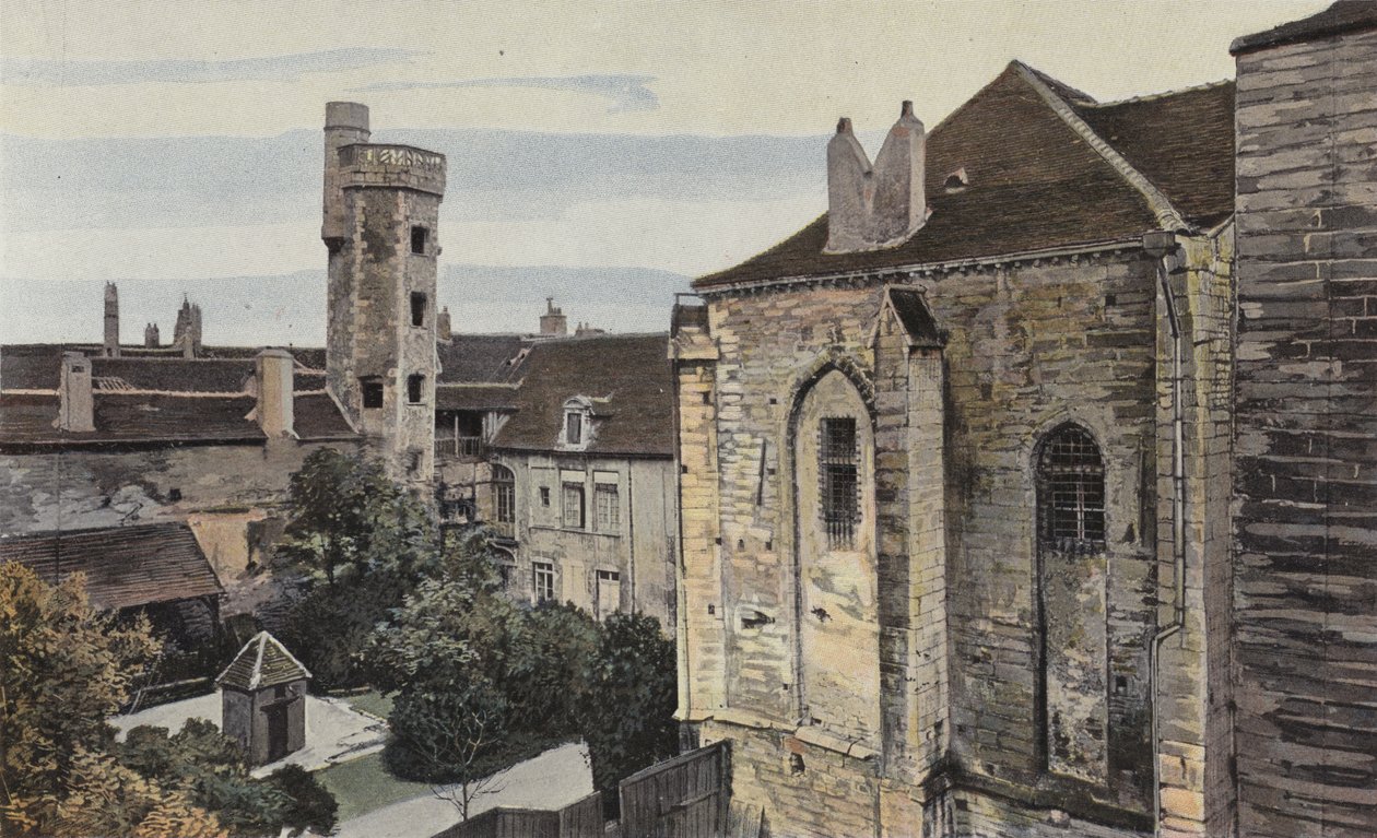 Chalon-sur-Saône, Toren van het Bisschoppelijk Paleis of van de Deken door French Photographer