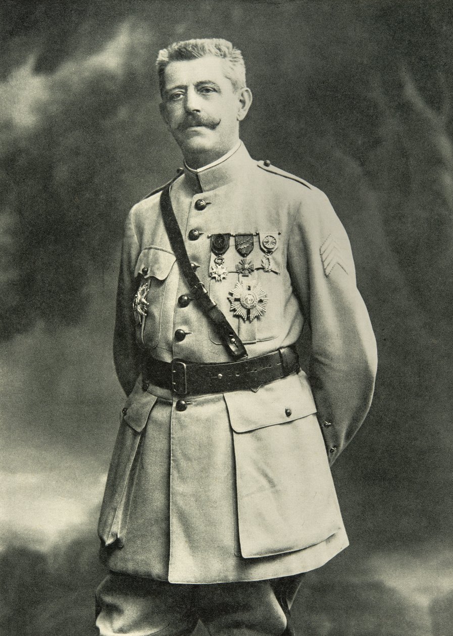 Generaal Louis Conneau (1856-1930), 20e eeuw door French Photographer
