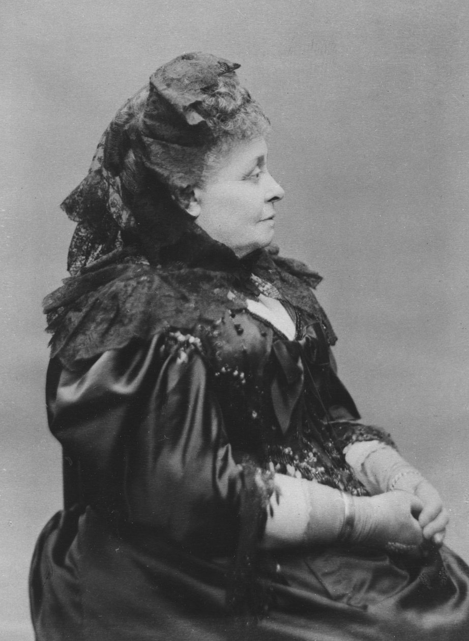 Portret van Lydie Lemercier d