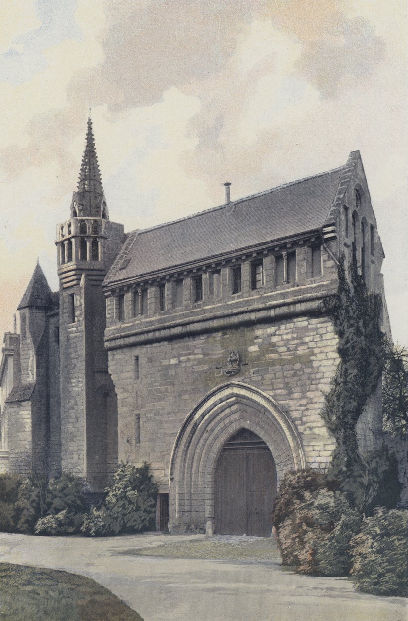 Sainte-Radegonde, Resten van de abdij van Marmoutier door French Photographer