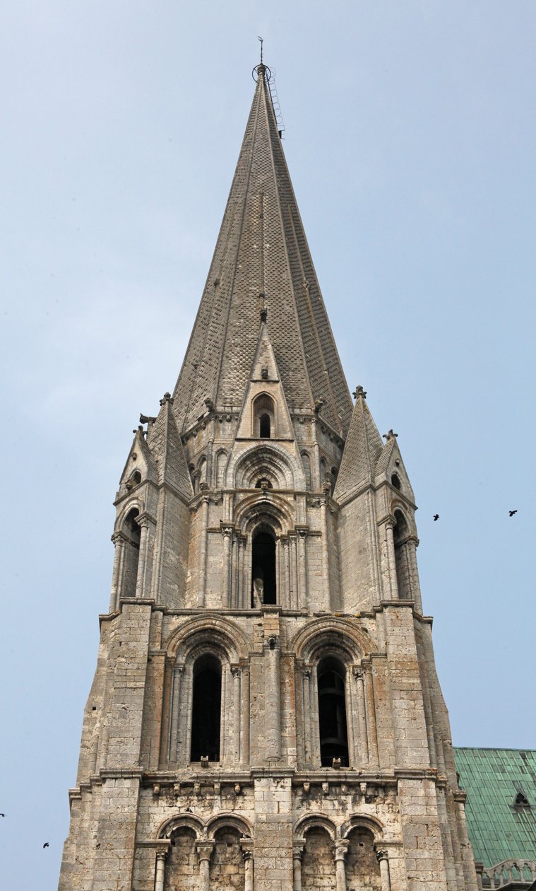 Een uitzicht op de zuidelijke toren door French School