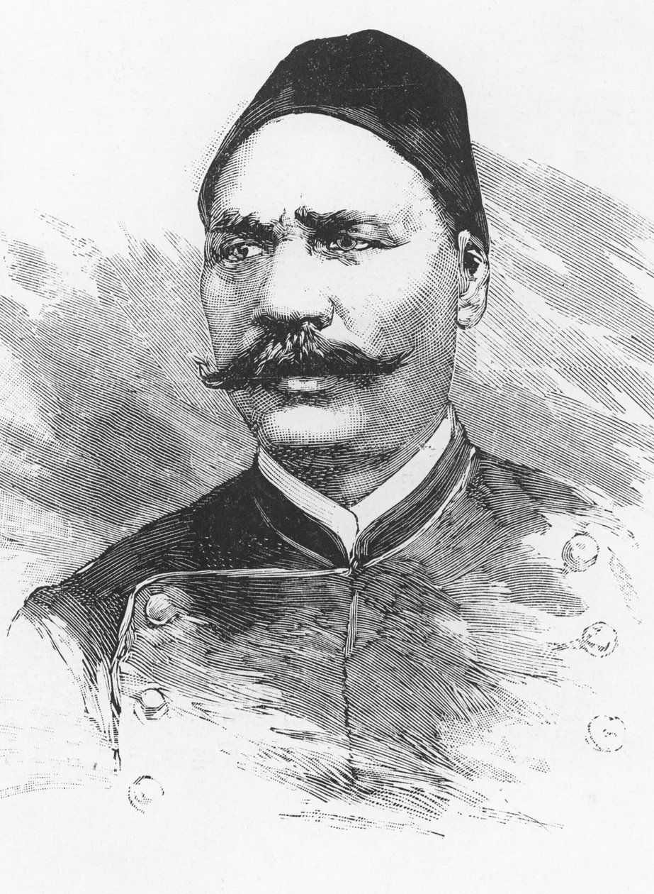 Arabi Pasha (gravure) door French School