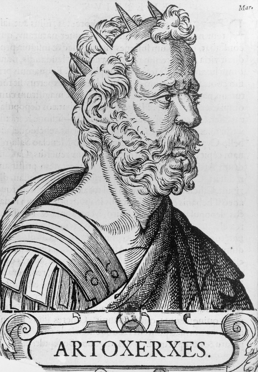 Artaxerxes II (ca. 404-358 v.Chr.) Koning van Perzië door French School