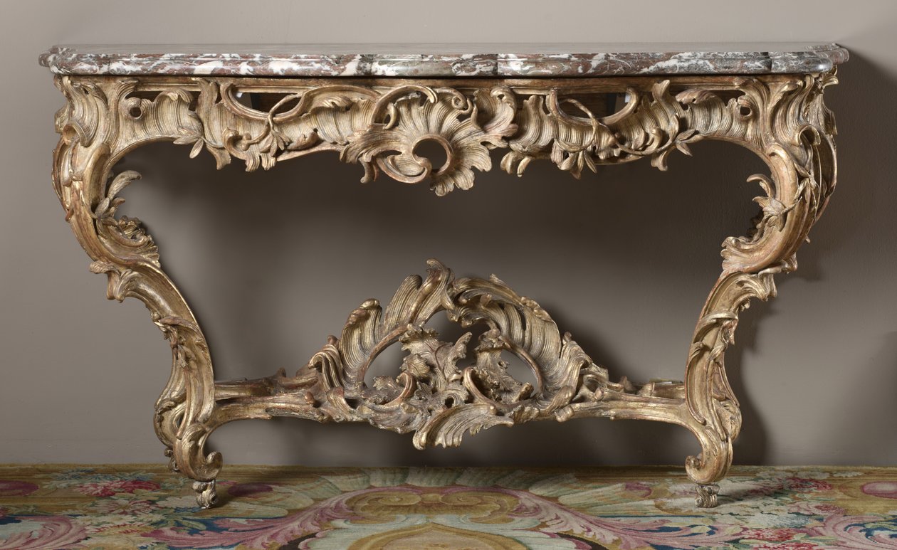 Console Tafel, ca. 1730-40 door French School