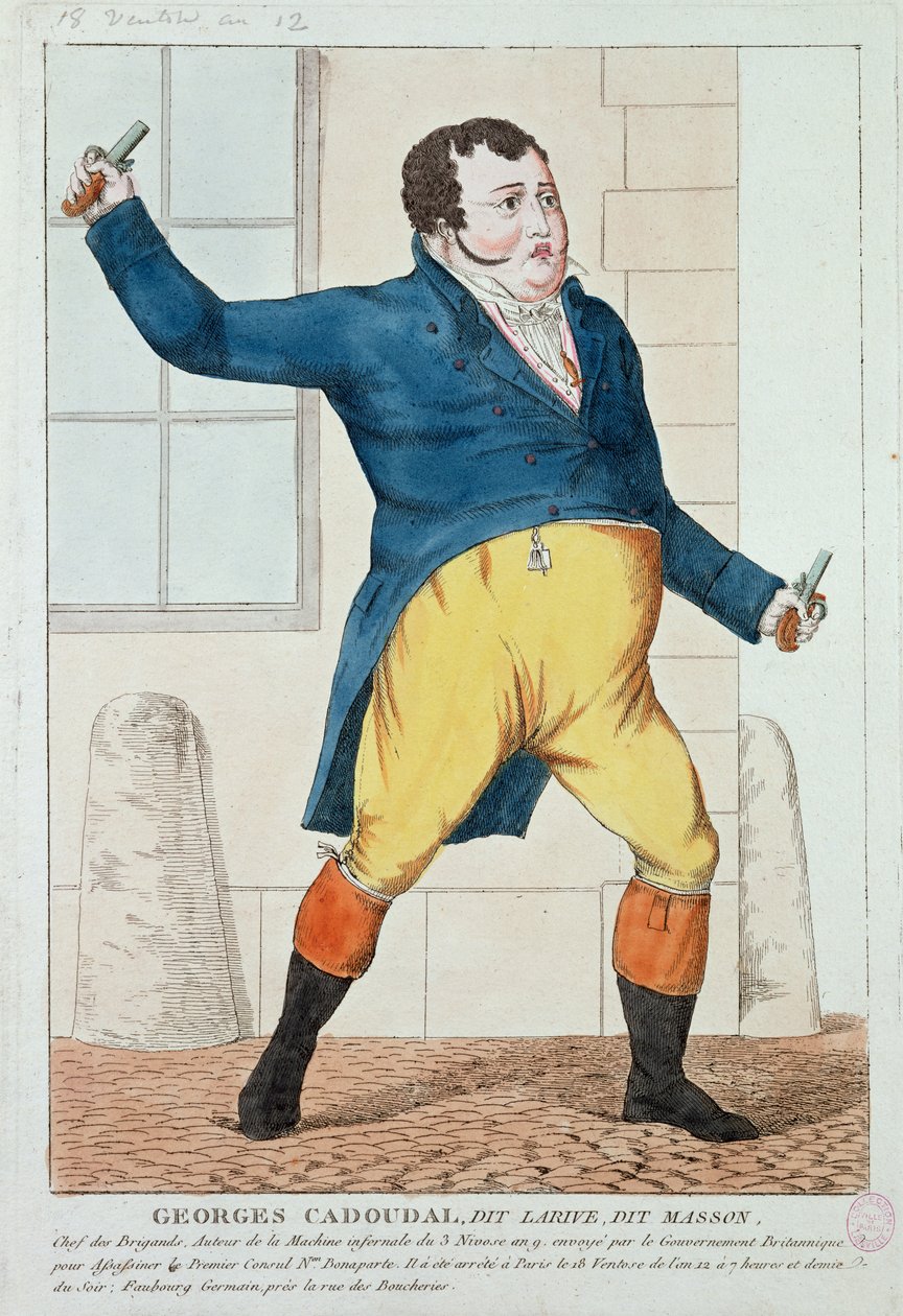 Georges Cadoudal, 1804 door French School