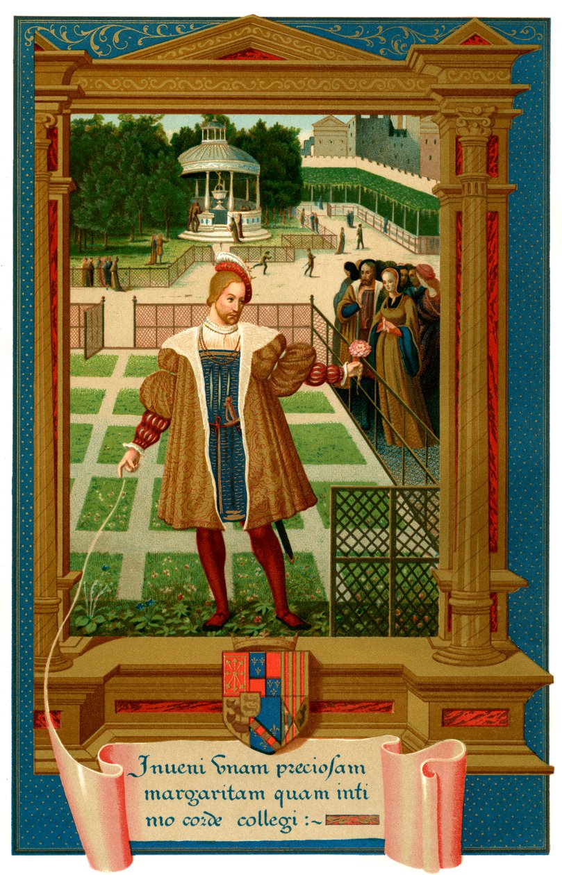 Hendrik II van Navarra door French School