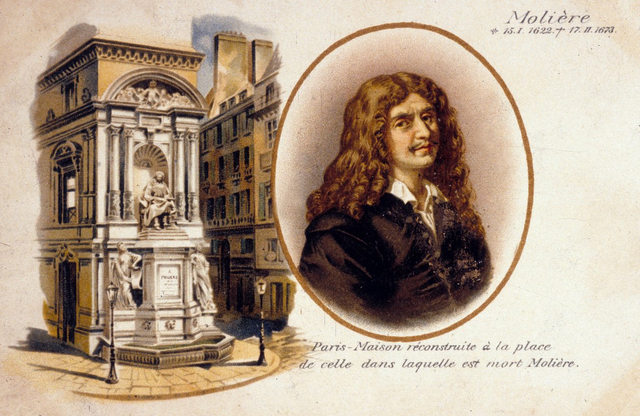 Jean-Baptiste Poquelin, alias Molière door French School