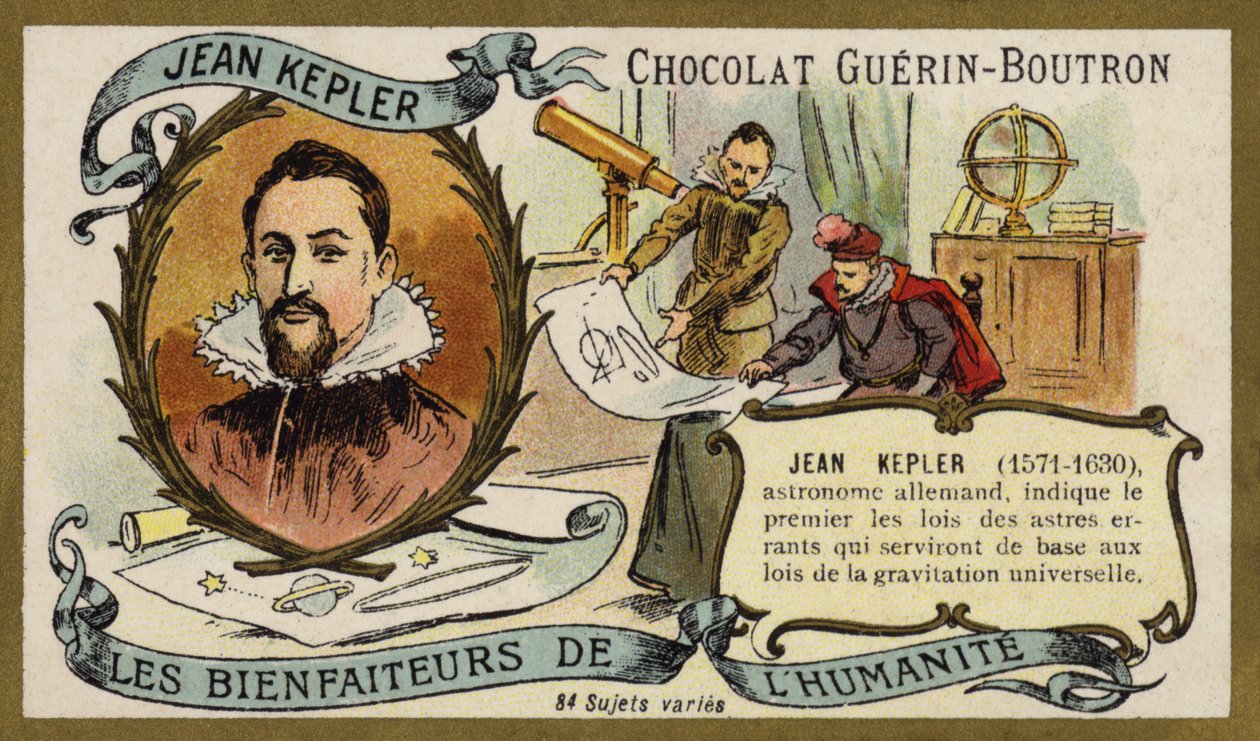 Johannes Kepler, Duitse astronoom door French School