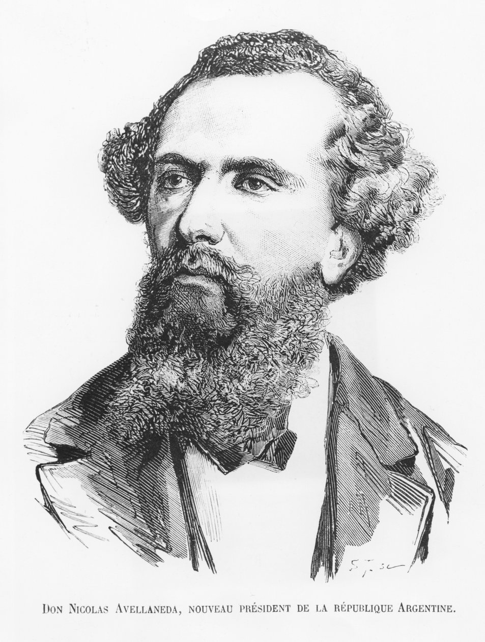 Nicolas Avellaneda door French School
