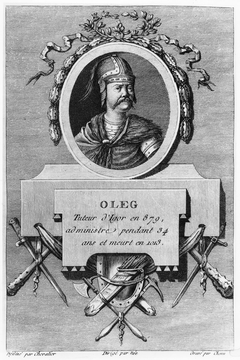 Oleg van Novgorod door French School
