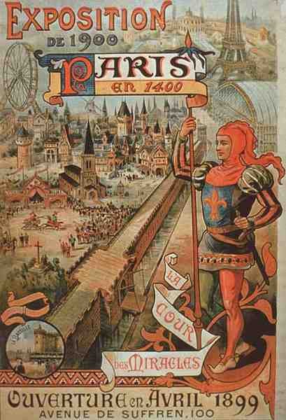 Parijs in 1400 door French School