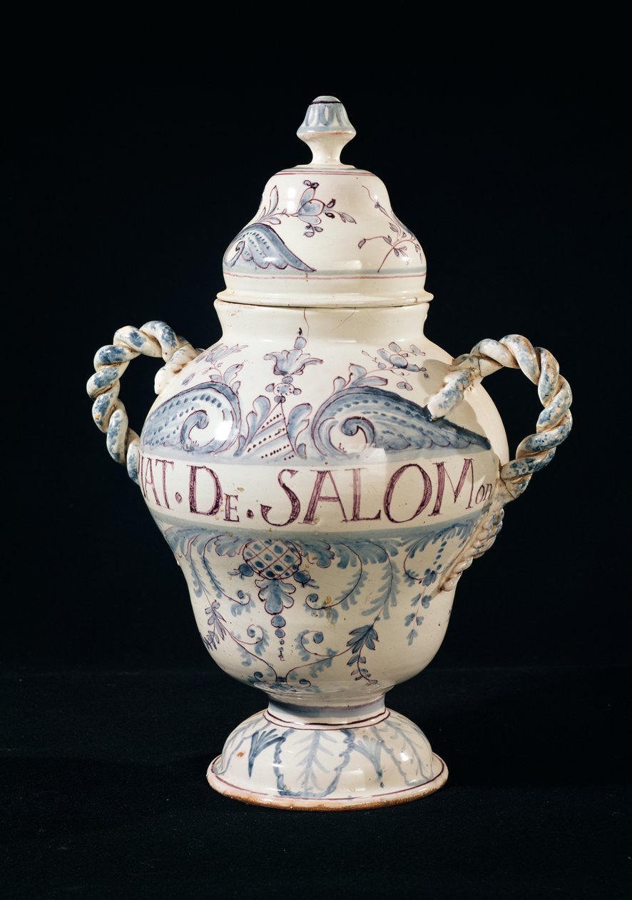 Farmaceutische pot (faience) door French School