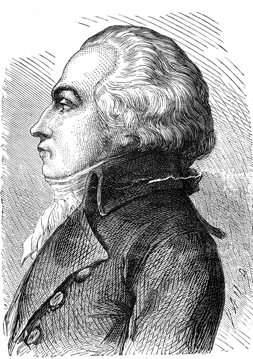 Portret van Jacques Constantion Perrier door French School