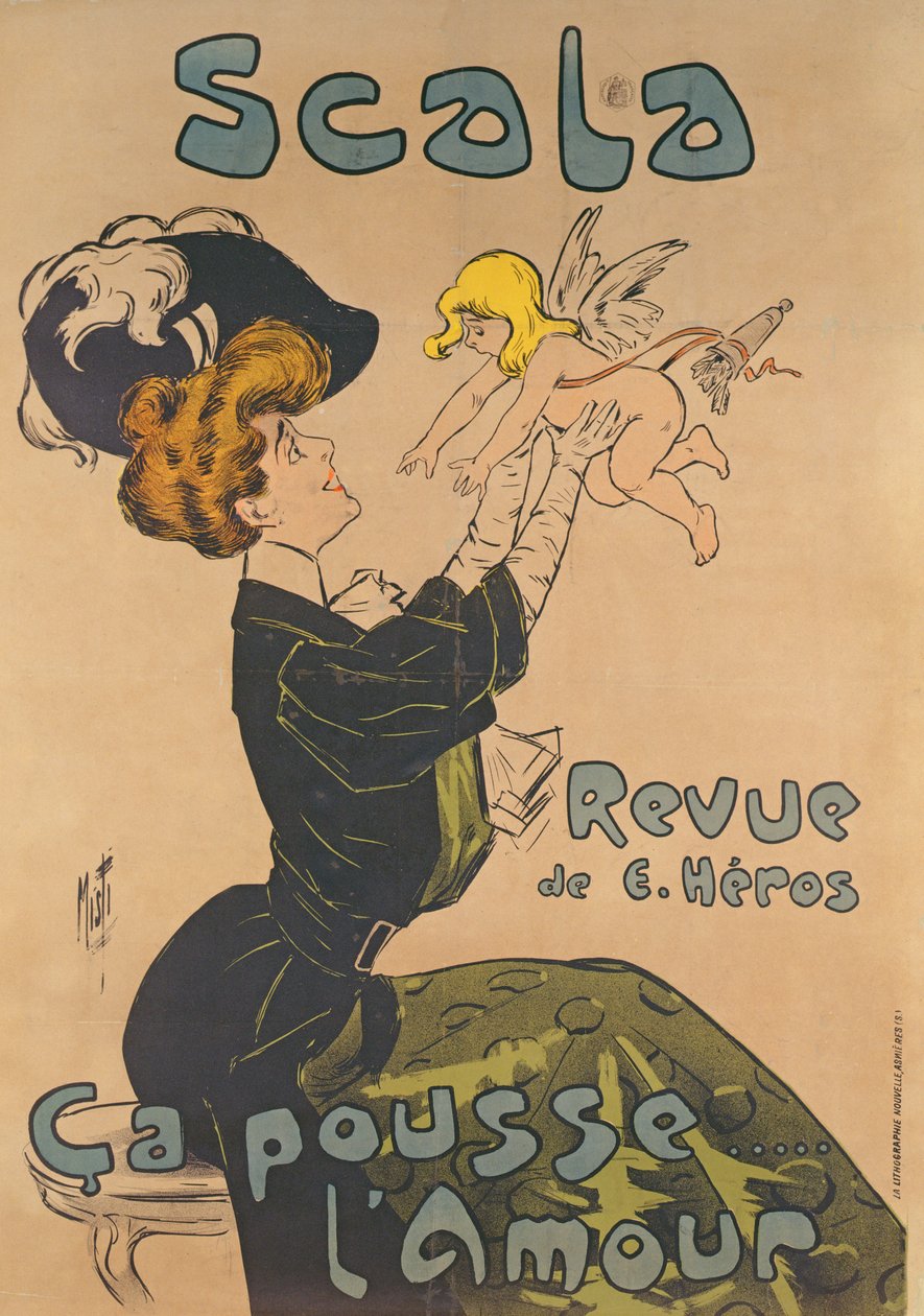 Revue de la Scala poster door French School