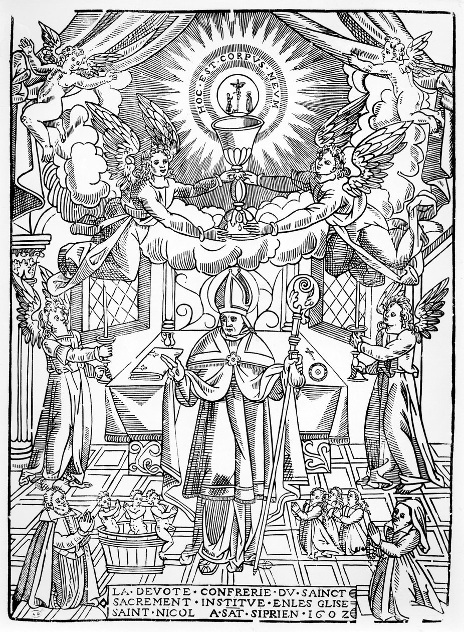 Sint Nicolaas, 1602 door French School