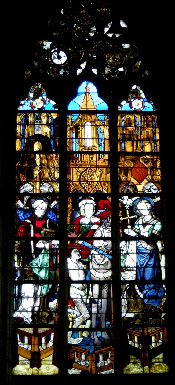 St. Laurentius, St. Martinus en St. Margaretha door French School