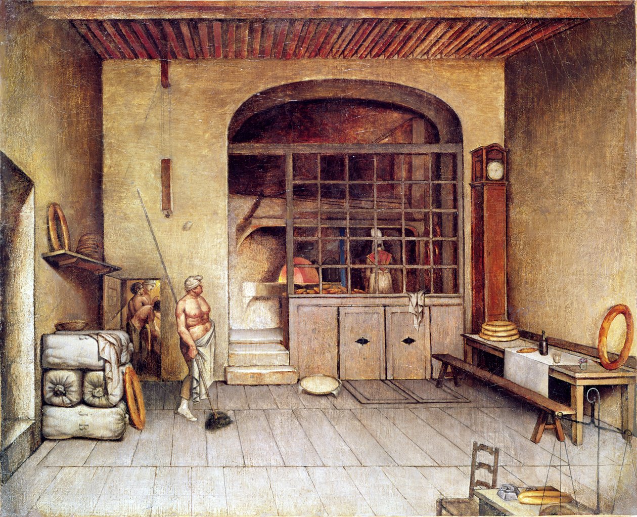 De Jules Blanc bakkerij in Grenoble door French School